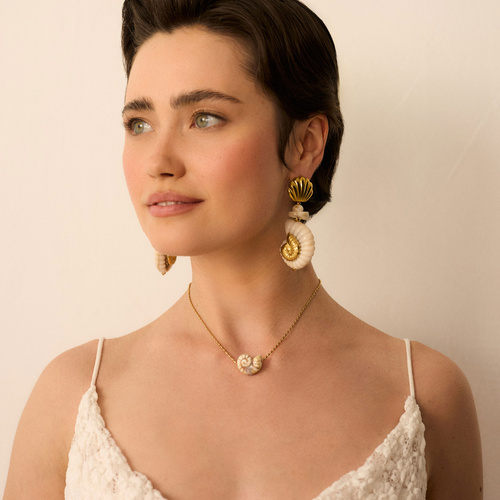 Naszyjnik z muszlą Ocean Bloom