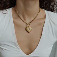 Złoty naszyjnik sekretnik Secret N°2