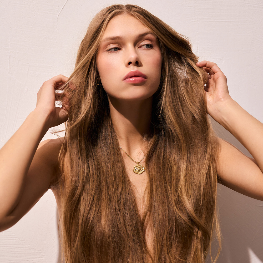 Złoty naszyjnik EYE 