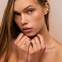 Srebrny pierścionek STARLIGHT