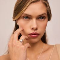 Srebrny pierścionek STARLIGHT