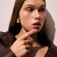 Złoty pierścionek SUN 