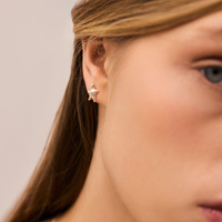 Srebrne kolczyki STARLIGHT