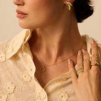 Złoty naszyjnik ze słońcem Serenity