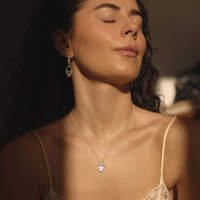 Srebrny naszyjnik Love Lock