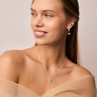 Srebrne kolczyki CELESTE