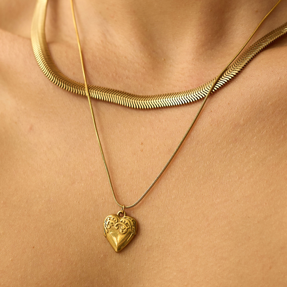 Złoty naszyjnik Valentina