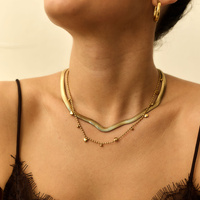 Złoty naszyjnik choker Sprinkles