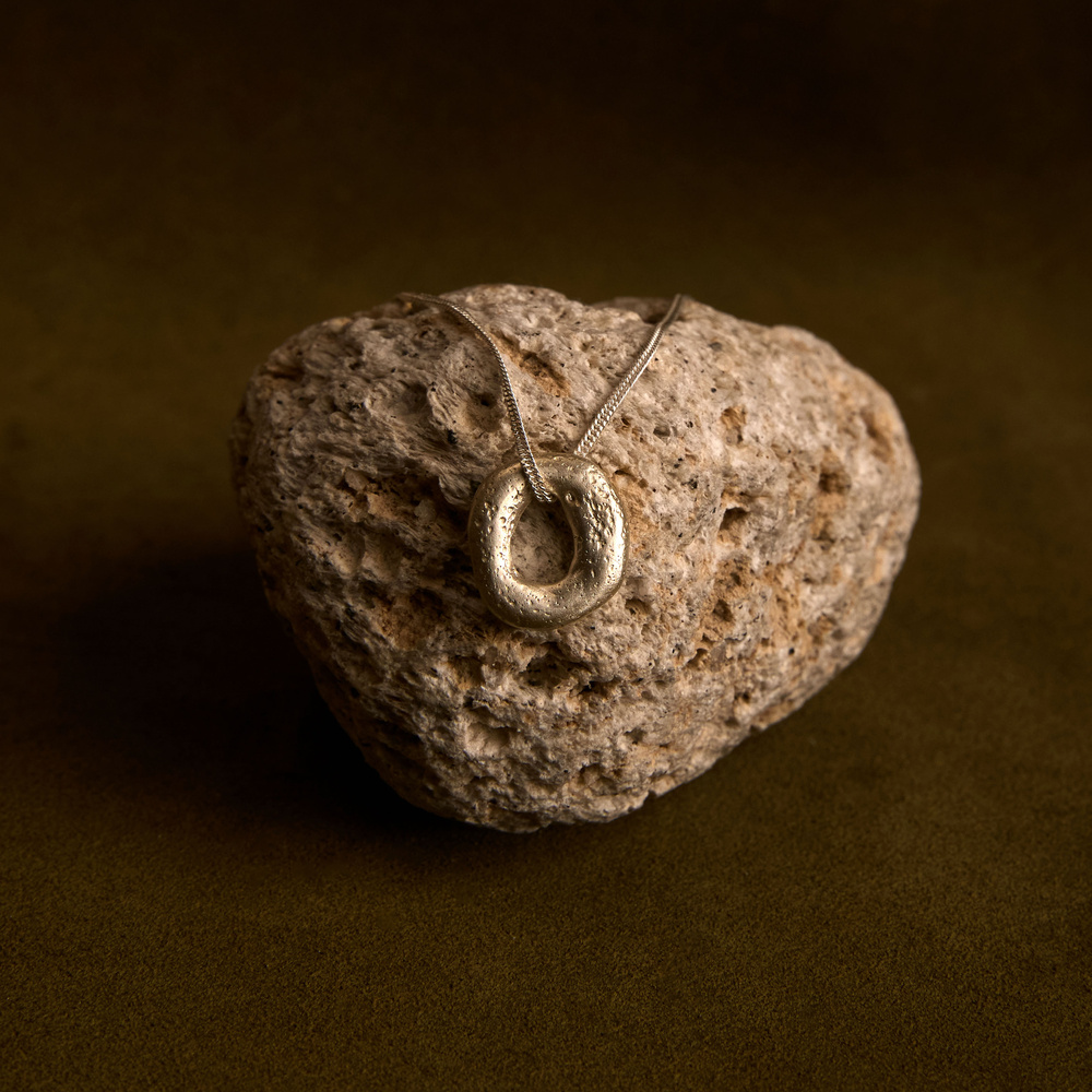 Srebrny naszyjnik PEBBLE 