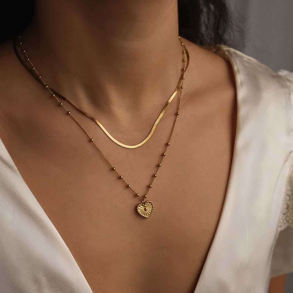 Złoty naszyjnik Love Spell