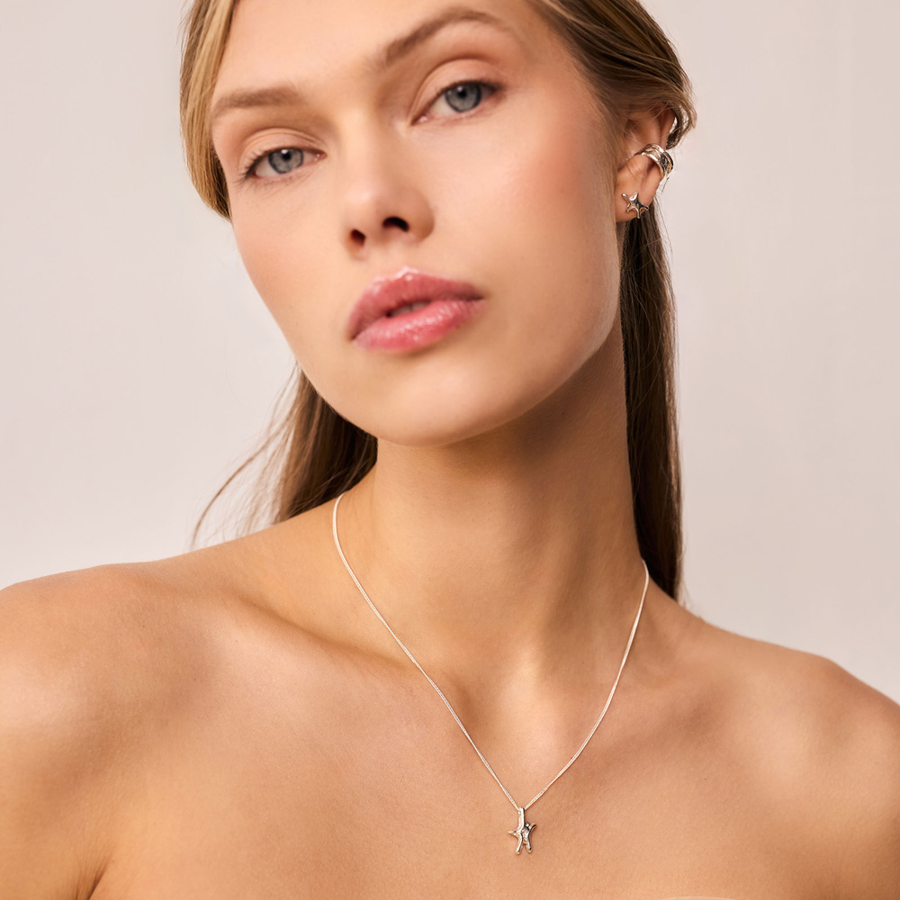 Srebrny naszyjnik STARLIGHT