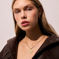 Złoty naszyjnik EYE 