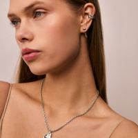 Srebrna nausznica AQUA