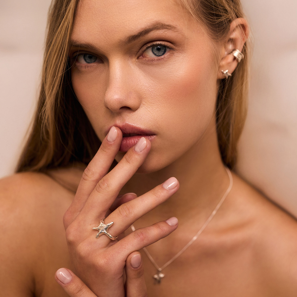 Srebrny pierścionek STARLIGHT