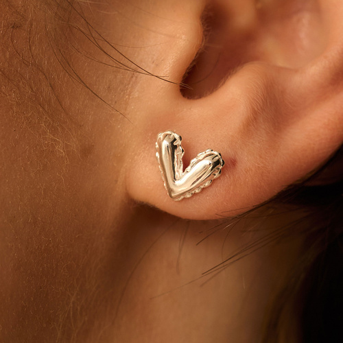 Srebrne kolczyki Petite Amour N°3