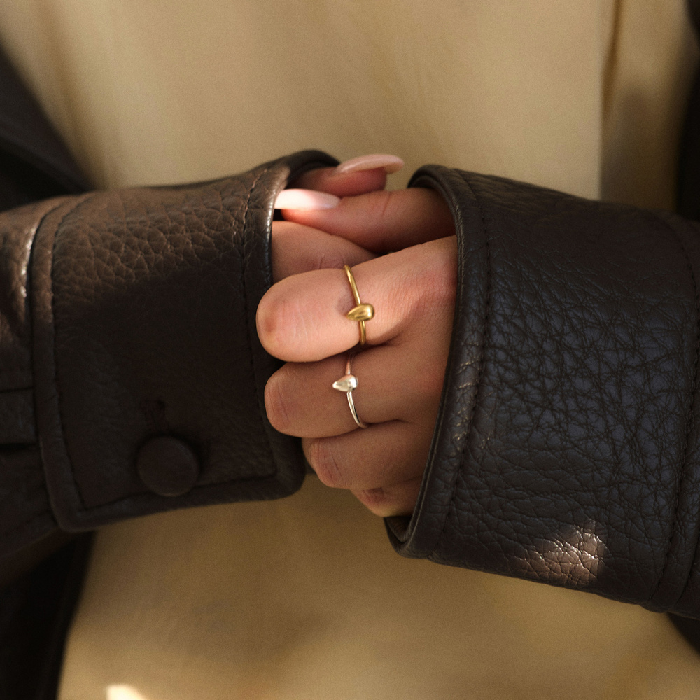 Srebrny pierścionek Tears of Silver