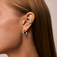 Srebrna nausznica AQUA