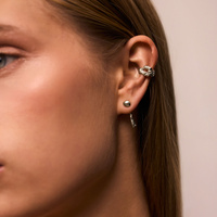 Srebrna nausznica AQUA