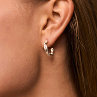 Srebrne kolczyki AQUA