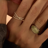 Srebrny pierścionek Delicate