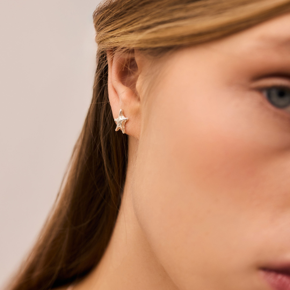 Srebrne kolczyki STARLIGHT
