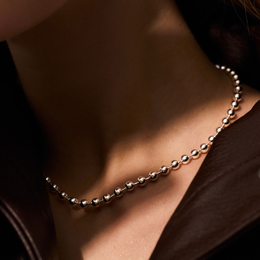 Srebrny naszyjnik Universe