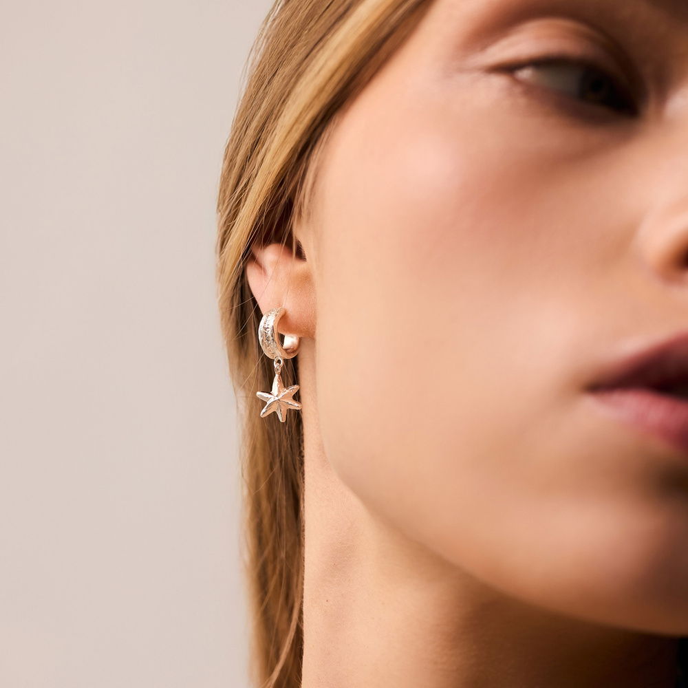 Srebrne kolczyki CELESTE