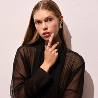 Srebrne kolczyki SPIRAL