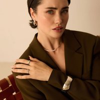 Srebrna sztywna bransoletka Bold N°2