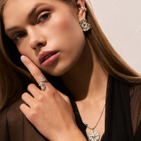 Srebrny pierścionek SPIRAL