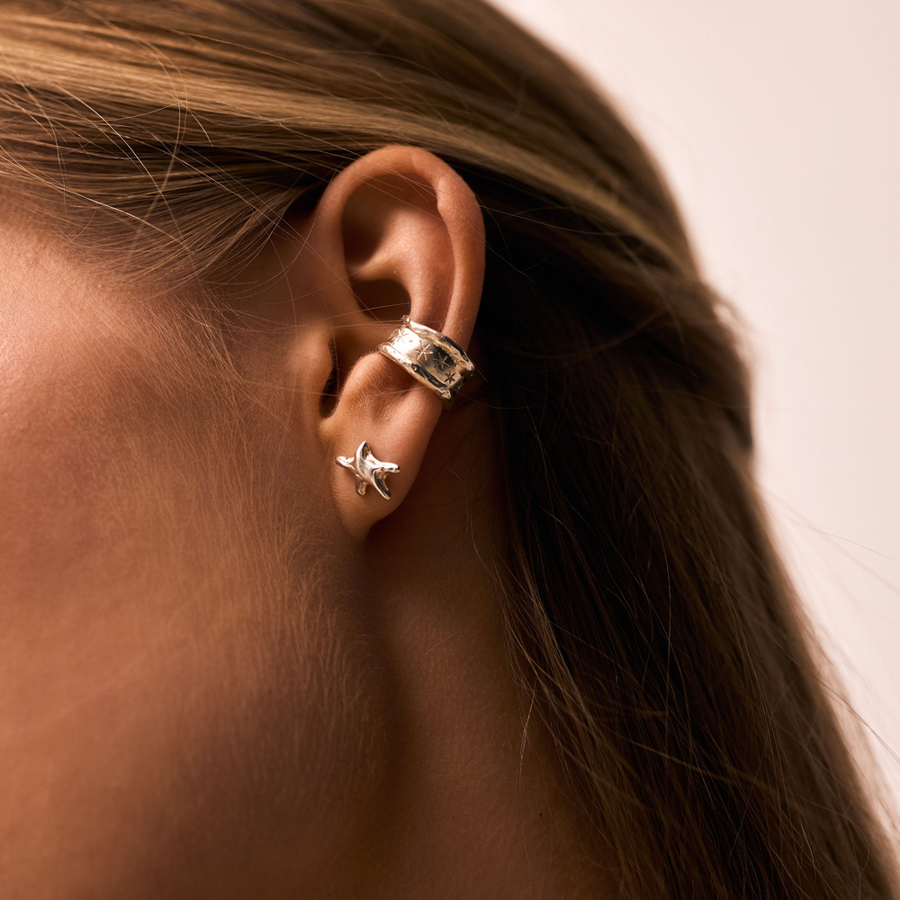 Srebrne kolczyki STARLIGHT