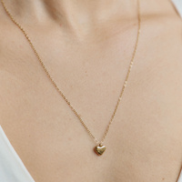 Złoty naszyjnik Heart