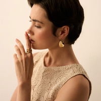 Złote kolczyki Gypsy