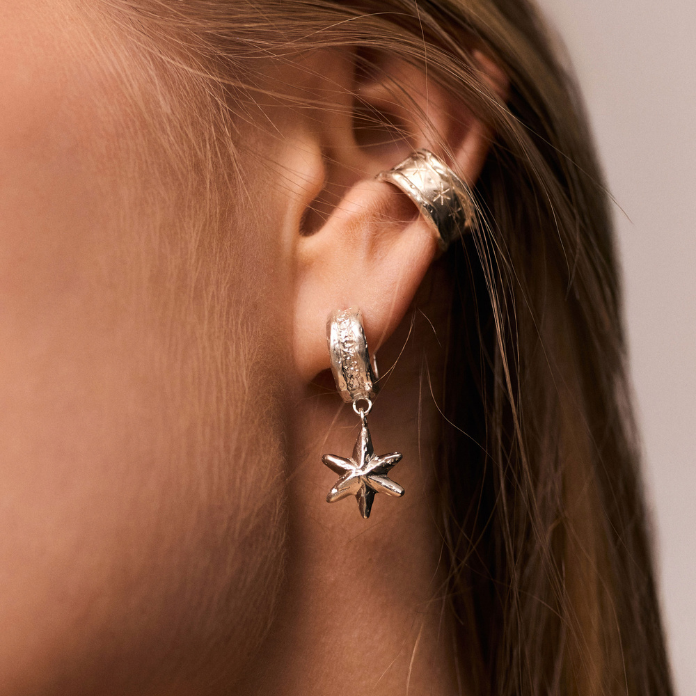 Srebrne kolczyki CELESTE