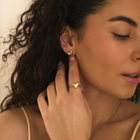 Złoty pierścionek Mini Heart