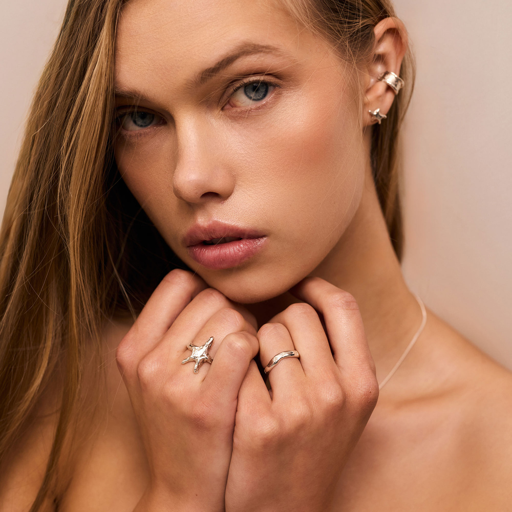 Srebrny pierścionek STARLIGHT