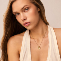 Złote Kolczyki PEBBLE