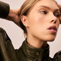 Srebrne kolczyki PEBBLE