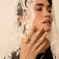 Złoty pierścionek Lira N°3