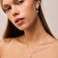 Srebrne kolczyki CELESTE