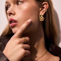 Złoty pierścionek SUN 