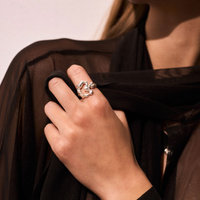 Srebrny pierścionek IGNIS