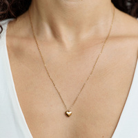 Złoty naszyjnik Heart