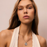 Srebrny naszyjnik SPIRAL