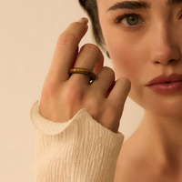 Pierścionek z tygrysiego oka Fierce N°2