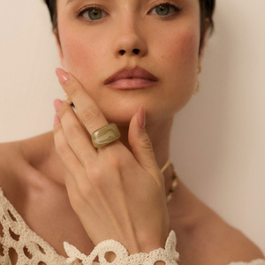 Pierścionek Musa Pistachio