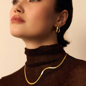 Złoty naszyjnik żmijka Tuile