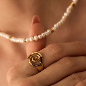 Złoty pierścionek Tide