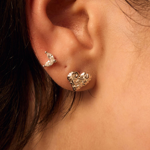 Srebrne kolczyki serca Petite Amour N°2 (srebro 925)