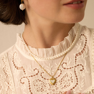 Naszyjnik z pereł naturalnych Tears